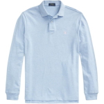 Polo Ralph Lauren Tikitud Hobuse Logo Pikkade Varrukatega Polo S&auml;rk Meeste pealisr&otilde;ivad Hele Sinine MNPOKNI16821831-400 XXL