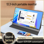 13,3 multifunktsionaalne HD kaasaskantav monitor pihuarvutitele, SWITCHile ja arvutile, toetab &uuml;he juhtmega &uuml;hendust mobiiltelefoniga. must