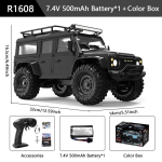 HB R1601 RC Auto 1:16 2.4G 4WD maastikus&otilde;idu puldiga autod LED-idega roomikautod ronimiss&otilde;idukite mudelm&auml;nguasjad lastele t&auml;iskasvanutele