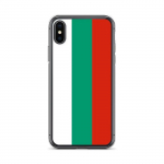 Coque &ndash; PIXELFORMA &ndash; iPhone XS &ndash; Drapeau de la Bulgarie &ndash; T&auml;ielik kaitse &ndash; Supp