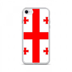 iPhone'i &uuml;mbris - PIXELFORMA - iPhone 6S - Gruusia lipp - Pehme silikoon - &Otilde;huke disain