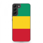 Coque T&eacute;l&eacute;phone Drapeau Guin&eacute;e &ndash; Samsung Galaxy S22 Ultra