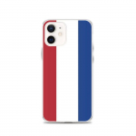 Coque iPhone &ndash; Drapeau Pays-Bas &ndash; Souple &ndash; Mitmev&auml;rviline &ndash; &Uuml;hilduv iPhone 12 &ndash; Vertikaalne