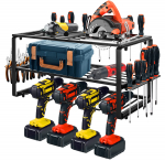 Rxakuded Elektri&ouml;&ouml;riistade hoiukapp elektri&ouml;&ouml;riistadele ja rauast t&ouml;&ouml;riistadele Multifunktsionaalne elektri&ouml;&ouml;riistadele ja puuridele Puurid, 3-korruseline seinale paigaldatav hoiulahendus,