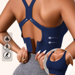 Naiste spordirinnahoidja treening Push Up &Otilde;mblusteta Seksikas Kiire Kuiv Jooga Fitness Eemaldatavad Padjad P&otilde;rutuskindlad Jooksutraadita X Shape Back M