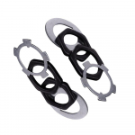 2 x esitelje rummu spindli lukustusmutter Toyota Land Cruiser 4Runnerile