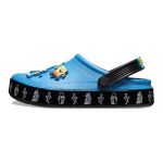 SPONGEBOB SQUAREPANTS SpongeBob SquarePants x Crocs Wrap Flat Laste sandaalid Sinine ja Must Laste stiil 30
