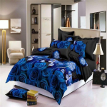 3D lilleline voodipesukomplekt Kahekohaline voodi Queen Twin Suurus Voodipesu Komplekt 150x200 2pcs gray