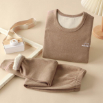 Laste aluspesukomplekt sametist soe mantel poistele s&uuml;gisriided s&uuml;gisp&uuml;ksid t&uuml;drukute pidžaamad koduriided 80cm