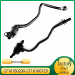 Heitgaasi/karteri ventilatsioonitoru Mercedes-Benz M271 mootorile, osanumbrid 2710180200 & 2710180729 Variant 1: Exhaust Pipe 0200