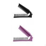 Foldable Hair Comb Brush Double Headed Mini Pocket for salon