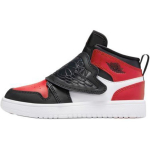 Air Jordan Sky Jordan 1 PS Bred Toe Laste tossud Must Varsity-Punane Valge BQ7197-016 35