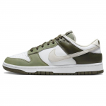 Nike Dunk Low Oil Green Meeste Tossud Valge Hele Luu Cargo-Khaki FN6882-100 42.5