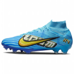 Nike Kylian Mbapp&eacute; x Zoom Mercurial Superfly 9 Elite FG Motivation Pack Meeste tossud Sinine Baltic-Blue Valge DO9342-400 40.5