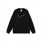 Nike Geomeetrilise Logoga Dressipluus Naistele Must DQ5543-010 M
