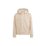 Adidas Originals Trefoil Premium Essentials Fliisist Kapuutsiga Jakk Meeste &Uuml;ler&otilde;ivad Beež IM4441 M beige
