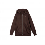 Nike &uuml;hev&auml;rviline kapuutsiga lukuga vabaaja jakk naiste jakk barokk-pruun DQ5759-237 L