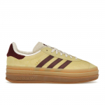 adidas Naiste Gazelle Bold Peaaegu Kollane Kastanipunane Naiste Tennised Imevalge IF5937 40