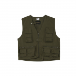 Nike Puhta V&auml;rvi Mitme Taskuga Funktsionaalne Vabaaja Vest Meeste Topid Khaki-Roheline FN3215-325 M
