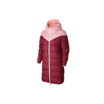 Nike Sportswear Windrunner Keskmise pikkusega Kahepoolne Kapuutsiga Puhverjakk Naistele &Uuml;ler&otilde;ivad Punane 939441-697 M
