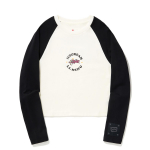 Li Ning X Icecream Koost&ouml;&ouml; Heartbreaker Seeria Kirja Logoga &Uuml;mara Kaelusega Vabaaja Spordi Pikkade Varrukatega Dressipluus Naiste dressipluus AHSU736-1 S