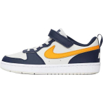 Nike Court Borough Low Recraft PS Kesk&ouml;ine Sinine Apelsinikoor Laste Tennised Sinine Hele-Puidu-Pruun Valge DV5457-126 28