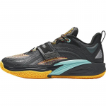 Anta Kids Kyrie 1 Mugavad Mitmek&uuml;lgsed Professionaalsed Korvpallijalatsid Laste Tossud Lossihall Must Helendav-Mango-Oranž 312441110-1 39