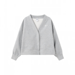 Nike Sportswear Phoenix Fleece &Uuml;hev&auml;rviline Vabaaja L&otilde;dvalt Kootud Kampsun Naiste Topp Hall FB8773-063 XL