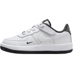 Nike Force 1 Low LV8 Lihtne jalga panna Mugav Libisemiskindel Vastupidav Madal Laste rulluisukingad Laste toss White HJ6785-100 25