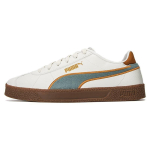 Puma Club Retro Prep Nahast Mugavad Vastupidavad Kerged Madalad Tossud Unisex tossud Valge Hall Roheline 389404-02 42 white