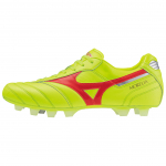 Mizuno Morelia II Jaapan Mugav Mitmek&uuml;lgne Trendikas MG (Kummist l&uuml;hikesed trukid) Libisemiskindlad jalgpallikingad Unisex Jalgpallikingad Kollane Roheline P1GA240145 40.5