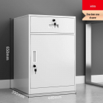 Kontori mobiilne hoiukapp lukuga: Lauasahtli all olev lehtmetallist arhiiv ja sahtlite organiseerija Standard