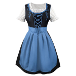 Neiukleit Oktoberfest Cosplay Neiukleit Suur Suurus Kleit Lavaesinemiskleit XS black