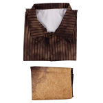 Film Leatherface Cosplay Kost&uuml;&uuml;m Inimese N&auml;gu Lihuniku Top P&otilde;ll T&auml;iskomplekt Meestele Halloween Karnevali Peo &Uuml;likond XL beež