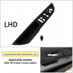 BMW 5. seeriale E60 E61 520 523 525 530Li 2006-2010 Siseuksek&auml;epide Uksek&auml;epide, LHD RHD Ukseklaasi l&uuml;liti kate Front Left Black LHD