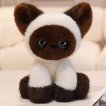Kawaii Kassi Pl&uuml;&uuml;sm&auml;nguasjad Armas Joonisfilm Siiami Kass Pehme Nukk Armas Kass Kallistuspadi S&uuml;nnip&auml;evakingitus 24cm