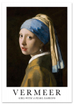 Plakat plakaty Vermeer Dziewczyna z perłą 30x40 cm