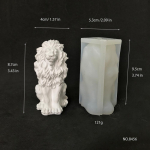 3D Looma L&otilde;vi K&uuml;&uuml;nal Silikoonvorm - Dekoratiivne Ornament &Uuml;mmargune Loomade Seeria Valuvorm Gipsumi Vaik Tilkeliimi Vorm