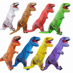 Tyrannosaurus Rex T&auml;ispuhutav Kost&uuml;&uuml;m - Naljakas Dinosaurus Cosplay Halloweeni Pidudeks Child 120-160 cm