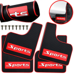 UUS Kumm Sport 4mm eesmine Tagumine Komplekt Universaalne Rally Porilapid Pritsmekaitsed Porikaitsed Poriklapid Kruvid Auto Automaastur 4pcs-Sport