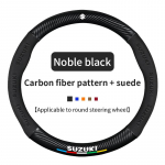 Suzuki S-Cross Swift SX4 Vitara Jimny Grand-Vitara Baleno Equator Celerio Ciaz Autole Suede S&uuml;sinikkiud Roolikate O Black