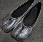 Split-toed kingad naiste retro ni&scaron;idisain kerge suuga lame talla &uuml;hekordne m&uuml;tsikingad sea jalad plahvatuslik h&otilde;bedane &uuml;hekordsed kingad 40 black