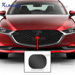 For Mazda 3 -2025 Car Front on Emblem Pre Cut Dark Smoked TPU PPF Protection Film Anti-scratch Exterior Accessories Styling for Mazda 3 2019-25