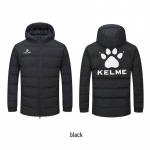 Kelme l&uuml;hike talvine puuvillane jalgpallitrenni jakk 2XL