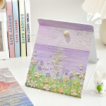 Baburu - Scenery Faux Leather Foldable Desktop Mirror (various designs)