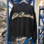 Cole Buxton Unisex Minimaalne CB T&auml;he Jacquard-kootud Huppar - S&uuml;gis/Talv L&otilde;tv Vabaaja Pullover S