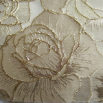 Suur Roosi Jacquard Brokaatkangas Euroopa Stiilis Siid Brokaatkangas DIY Mantli Koti jaoks R&otilde;ivaste Projekti R&otilde;ivaste Tarvikud 1x1.4m