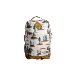 The North Face 16L SS23 Br&auml;ndilogo &Ouml;koloogiline Metsaprint Vabaaja T&otilde;mblukuga Suure Mahutavusega Seljakott V&auml;liskott Naiste seljakott NF0A52VQ-IS9 Ivory