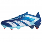 Adidas Predator Accuracy.1 Soft And Comfortable Non slip Lightweight Soccer Shoes Unisex Blue White IF2291 40⅔