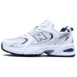New Balance NB 530 Kulumiskindlad Madalad Vabaaja Jooksukingad Meeste H&otilde;bedased NBMR530SGWHITE 43